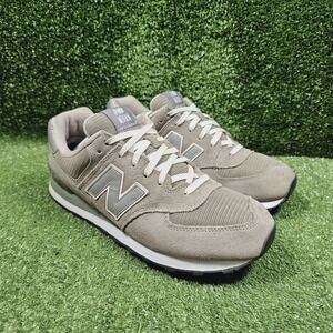 New Balance 574 Classic Grey Athletic Comfort Sneakers Mens Size 12 D